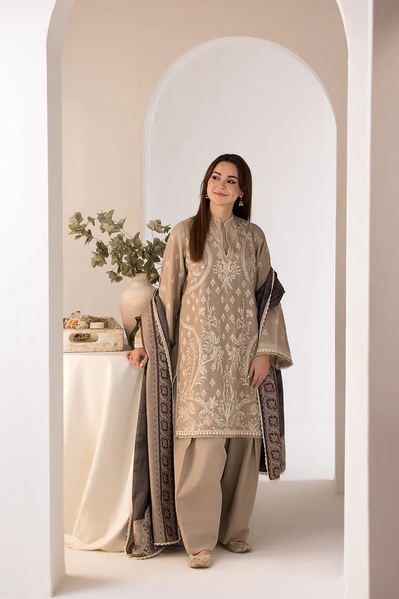 Sobia nazir Embroidered Three Piece Lawn D-265