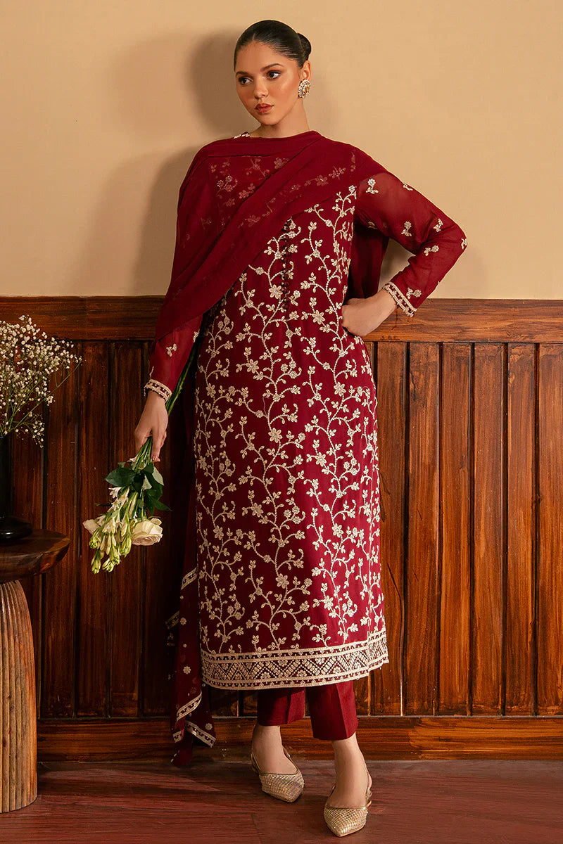 Bareeze Embroidered Three Piece Lawn MM-12