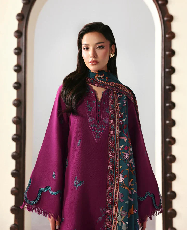 femalechoice Embroidered lawn Three Piece D-267