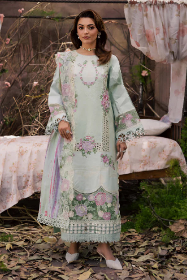 EID Collection parishay Embroidered lawn Three Piece D-271 (lawn)