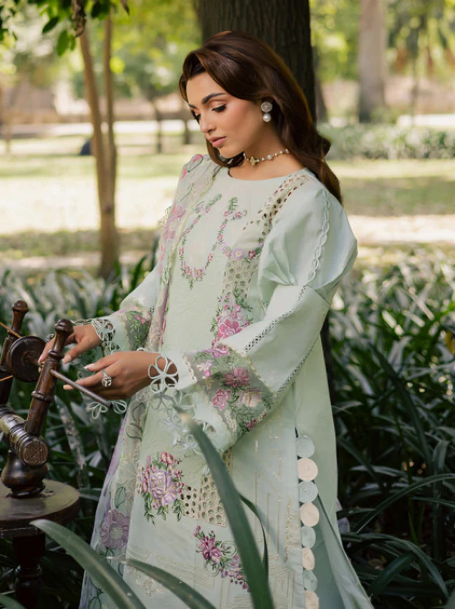 EID Collection parishay Embroidered lawn Three Piece D-271 (lawn)