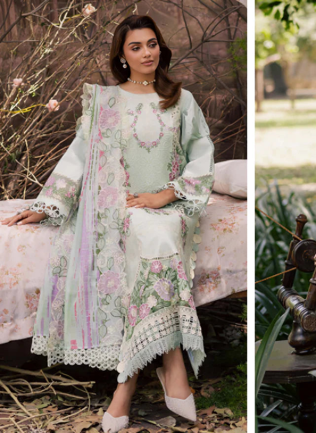 EID Collection parishay Embroidered lawn Three Piece D-271 (lawn)