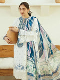 Zarashahjhan Embroidered off white lawn Three Piece COCO-06